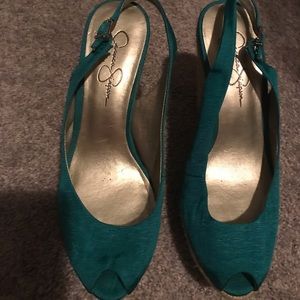 Jessica Simpson wedges